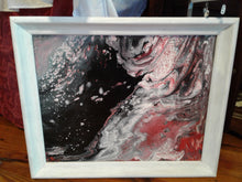 Load image into Gallery viewer, Original Acrylic Red, Grey, White &amp; Black Painting
