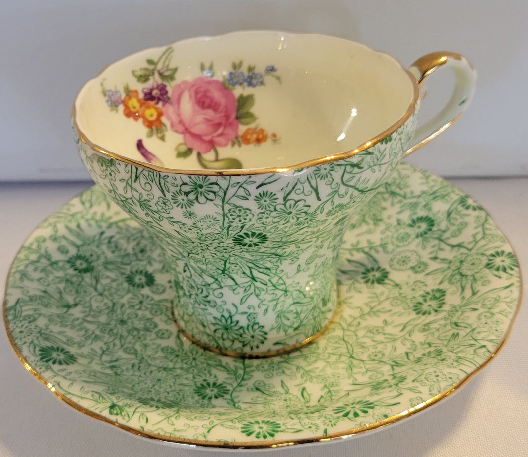 Collectable Floral Tea Cup & Saucer