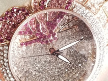 Load image into Gallery viewer, Rose Gold Butterfly Link Designed Watch
