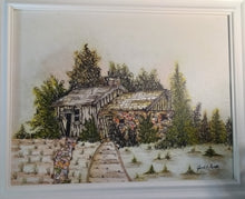 Load image into Gallery viewer, Cabin Retreat Original Painting
