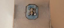 Load image into Gallery viewer, BLUE LARIMAR HONEYBEE RING
