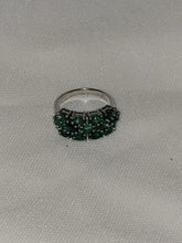 Load image into Gallery viewer, Green Emerald Gemstone Ring
